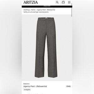Aritiza Babaton Agency heather grey